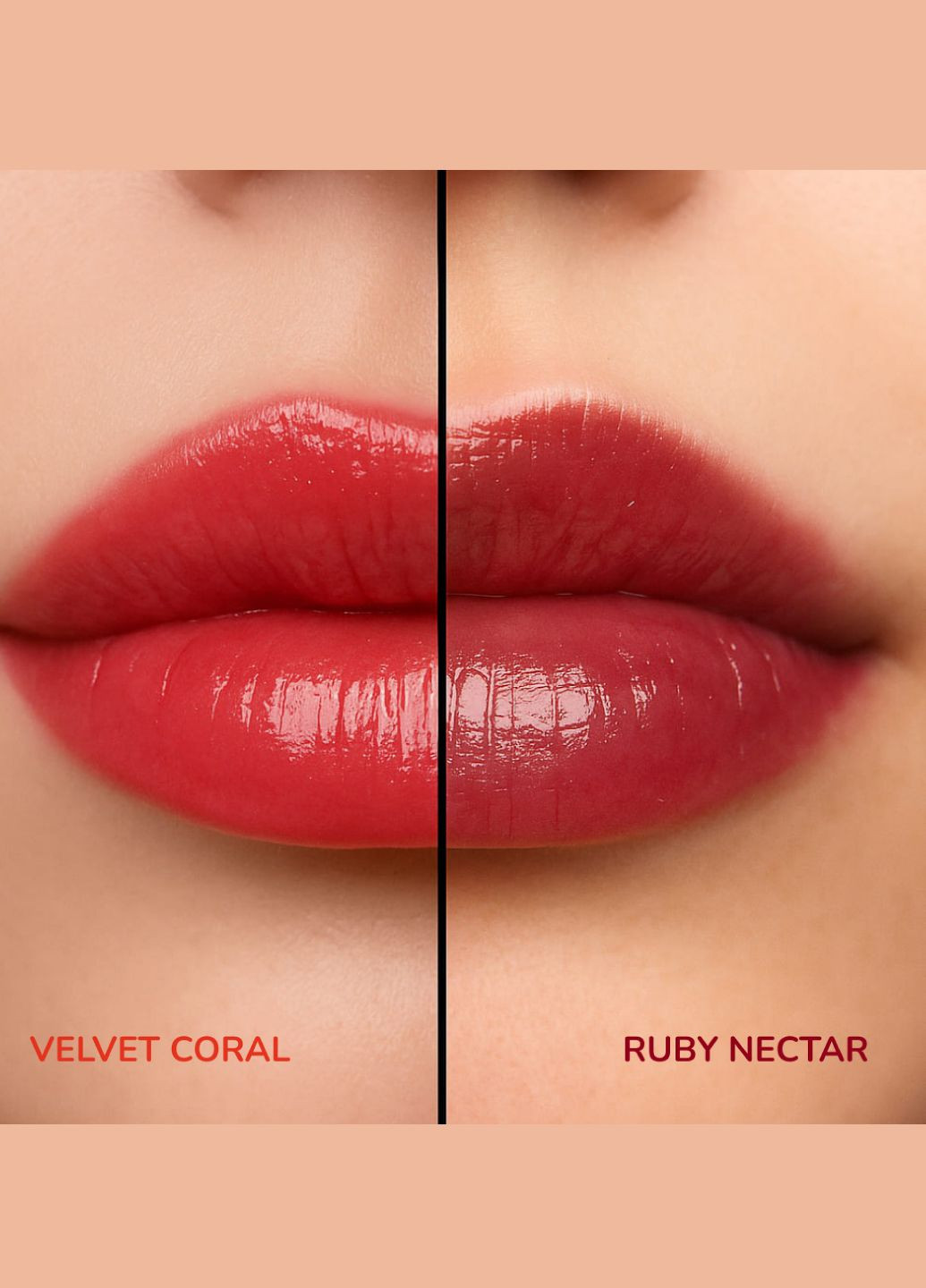 НАБОР БАЛЬЗАМОВ-БЛЕСКОВ ДЛЯ ГУБ VELVET CORAL & RUBY NECTAR LIP GLOSS BALMS WISHLiST (347581933)