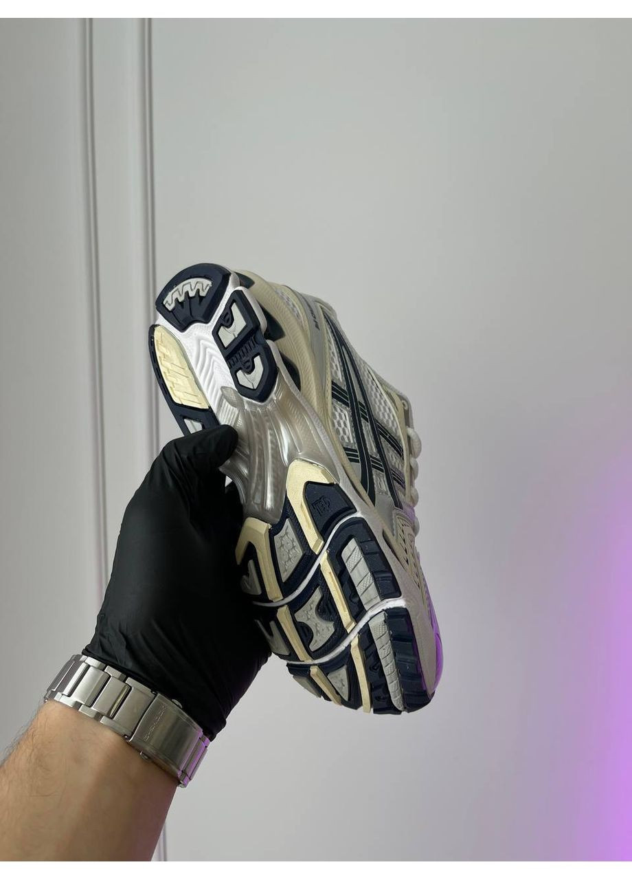 Кросівки жіночі і чоловічі Asics Gel-Kayano 14 white grey black | Асікс Гель-Каяно 14 білі сірі чорні No Brand білі демісезони (362346971)