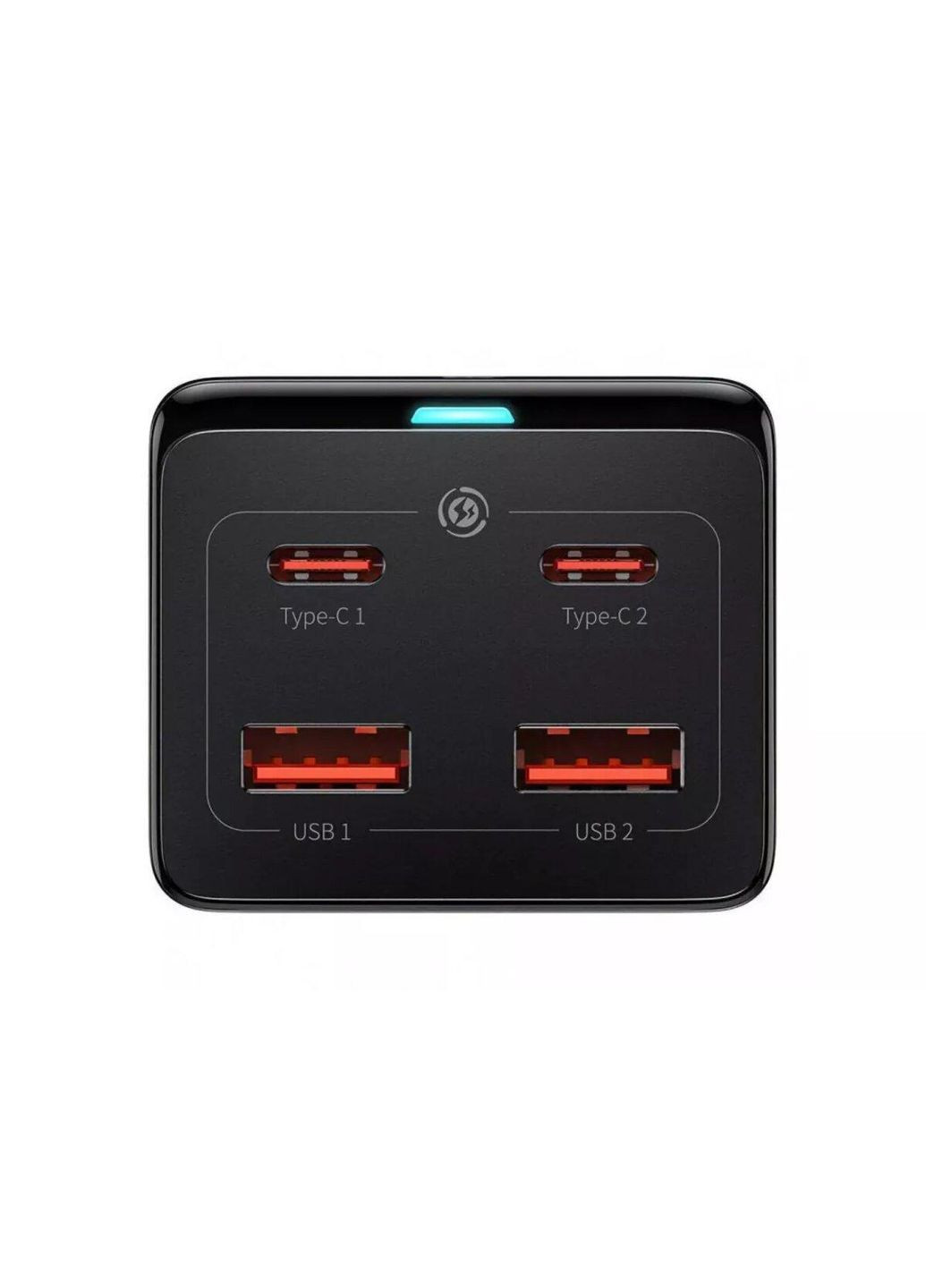 Сетевое зарядное устройство для GaN3 Pro Desktop Powerstrip AC+2U+2C 100W EU Black (SK-RV) Baseus (359426793)