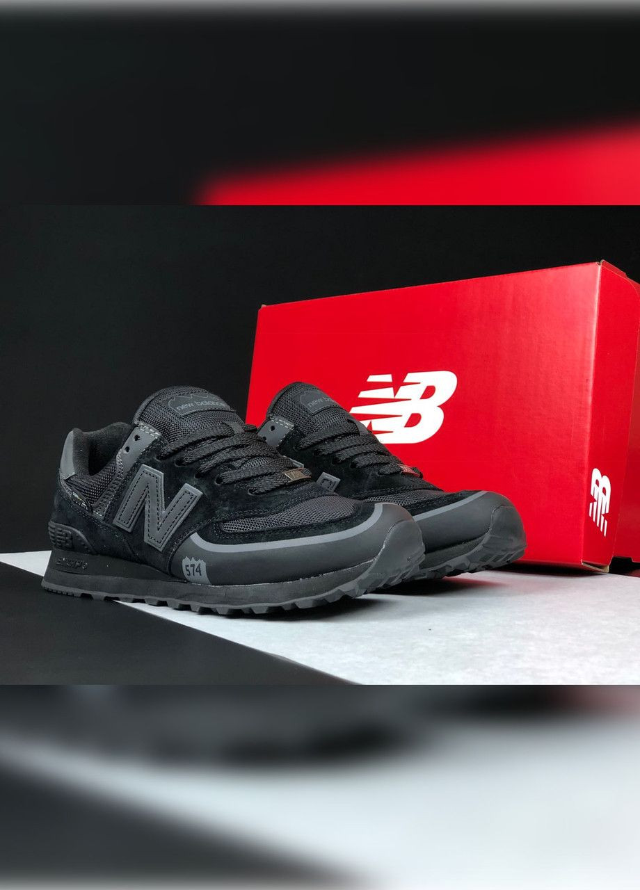 Черные демисезонные черные демисезонные мужские кроссовки No Brand