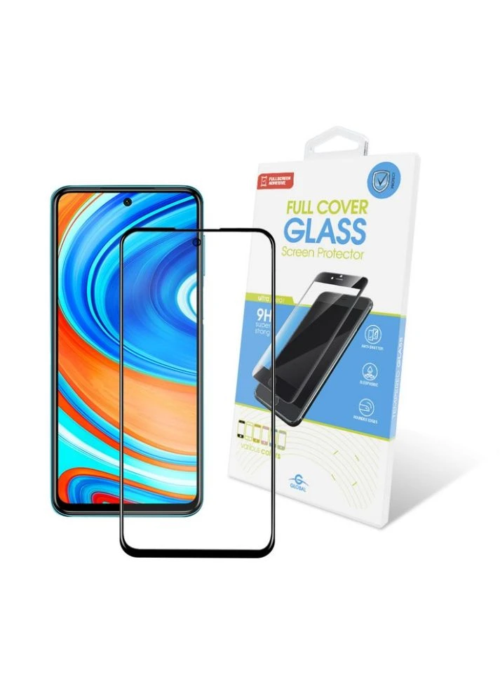 Скло захисне (m12509) Global Xiaomi Redmi Note 9 Pro Max (375803425)