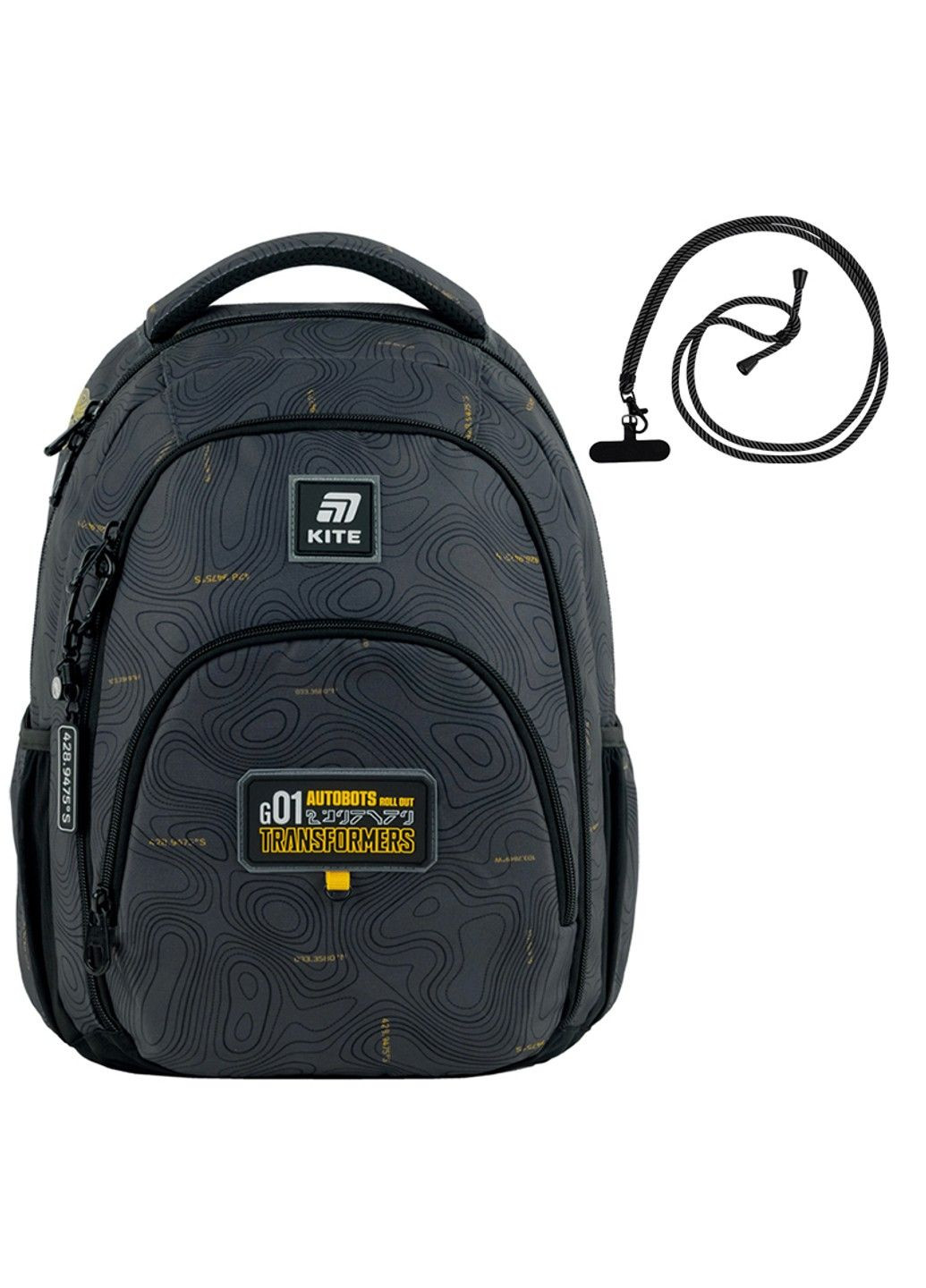 Рюкзак Education для підлітків Transformers TF25-905M Kite (360534814)
