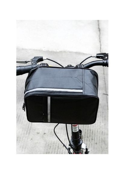 Водонепроникна багажна велосумка, кофр 9L Gotel чорна 30х20х15 см No Brand (361156790)