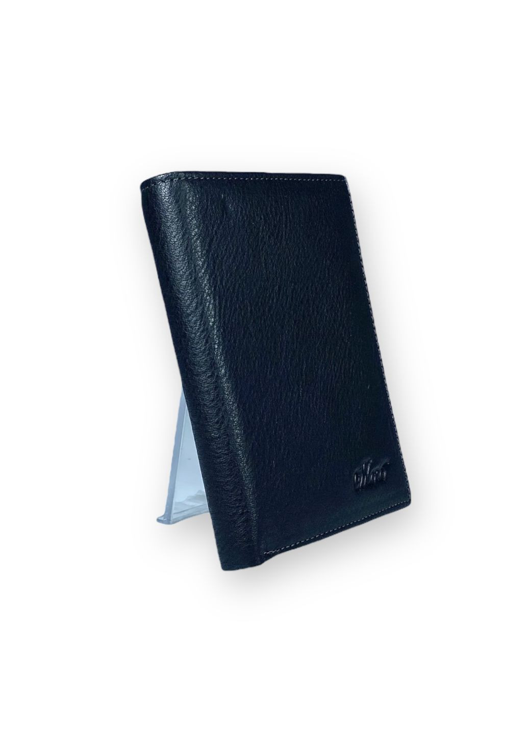 Чоловічий гаманець два відділення для купюр 2 осередки для карт пам"яті розмір: 13*10*2 см чорний Moro (266912020)