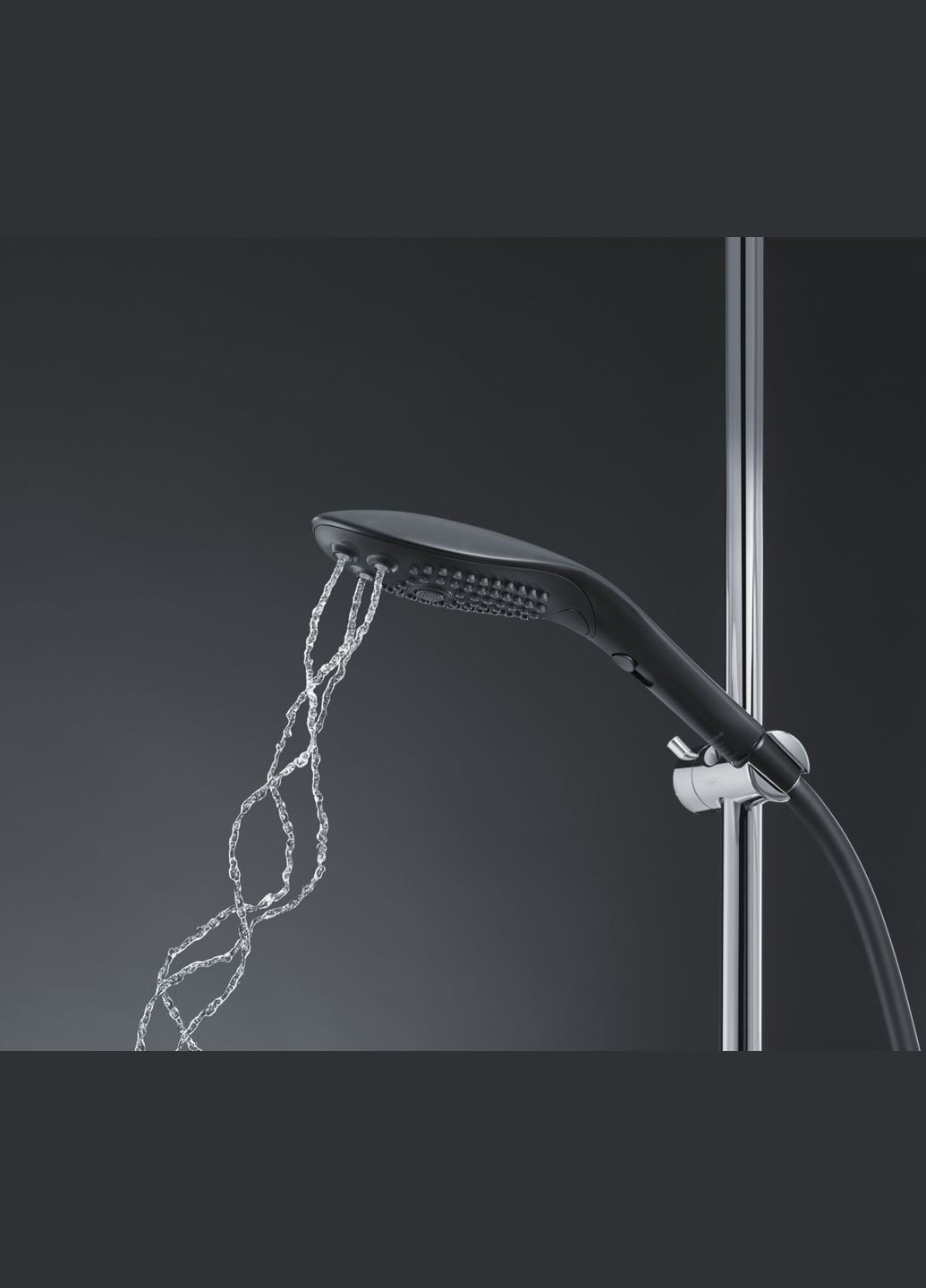 Насадка-стимулятор для душа 2в1 Wave Black, массажер для интимных зон Womanizer (296492066)