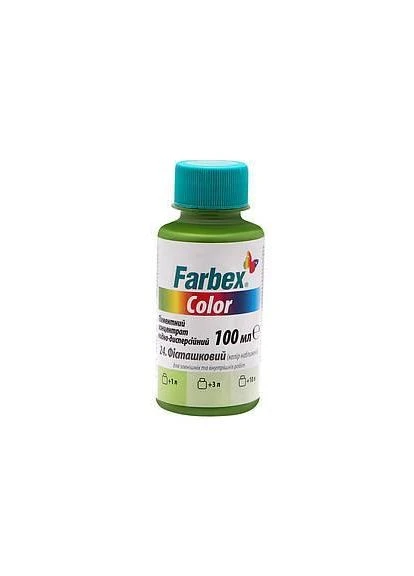 Водно-дисперсионный пигментный концентрат " Color", фисташковый - 100 мл Farbex (400910766)