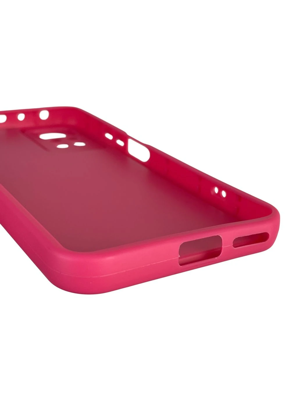Чохол силіконовий оригінальний Soft Touch з 3D принтом кумедний тед ведмідик для Redmi Note 12 Pro малиновий (Повний захист Xiaomi (378970260)