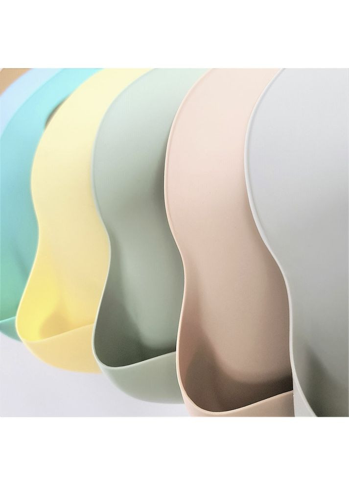 Нагрудник BASICS 2 шт Bubble Beige/Powd (101020066) MinikOiOi (364872712)