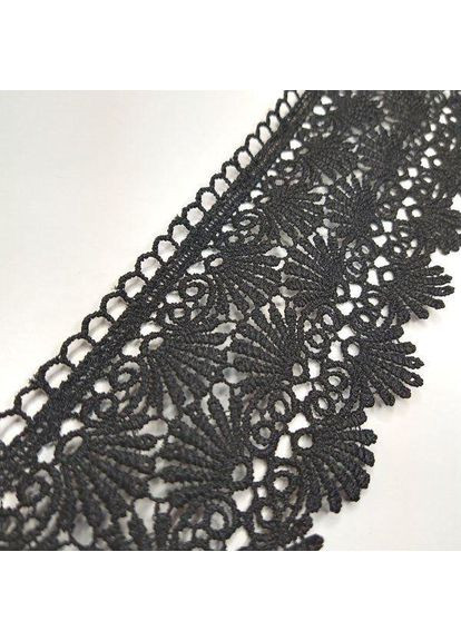 Мереживо макраме 7CM (20 м) Колір - Чорний (29-XR12384A-3) Plus-plus (352747678)