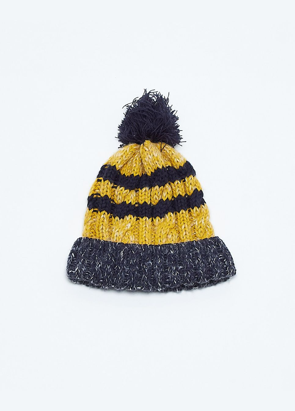 Шапка зима,темно-синий-желтый,Cool Club Trendyol (306813708)