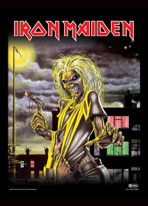 Постер плакат у рамі "Iron Maiden (Killers)" (pat-103338) Pyramid International (334325791)