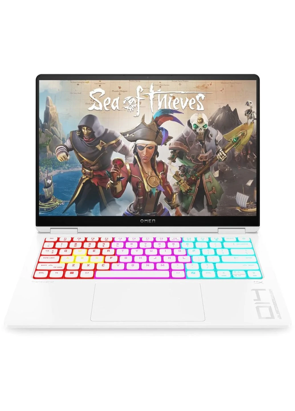 Ноутбук OMEN Transcend 14-fb1004ua 14" 3K OLED, Intel U9-285H, 32GB, F1TB, NVD5070-8, DOS, белый HP (393469844)