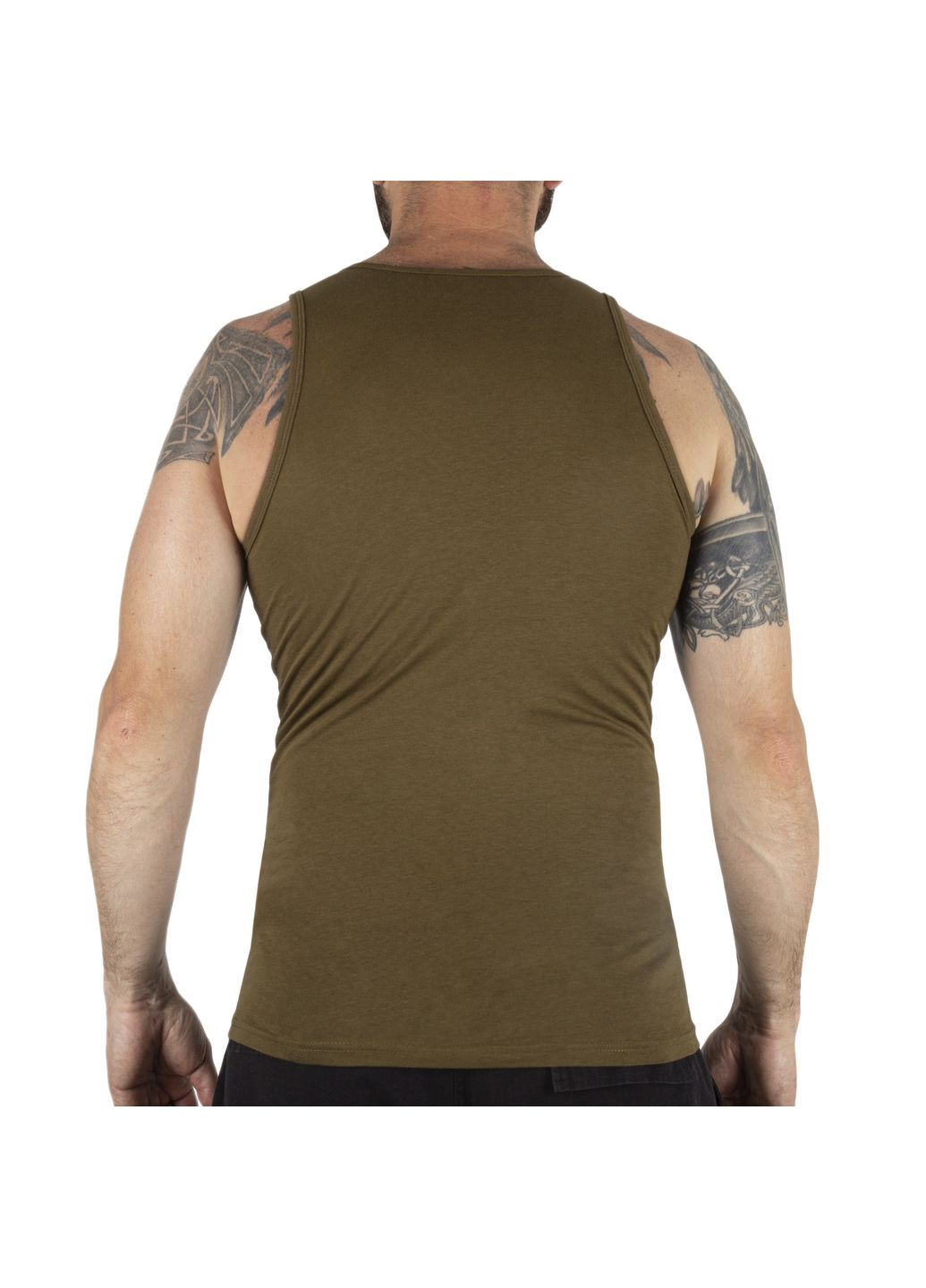 Майка військова однотонна Olive Mil-Tec (315822485)