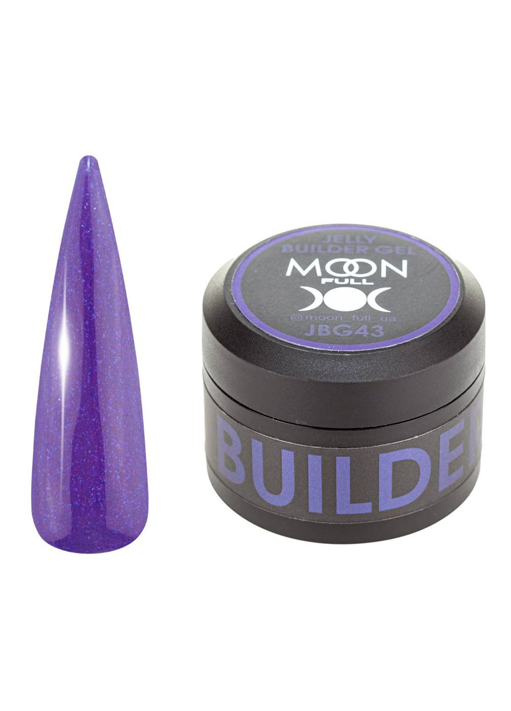 Гель-желе для наращивания ногтей Full Jelly Builder Gel № JBG 43 Moon (294340099)