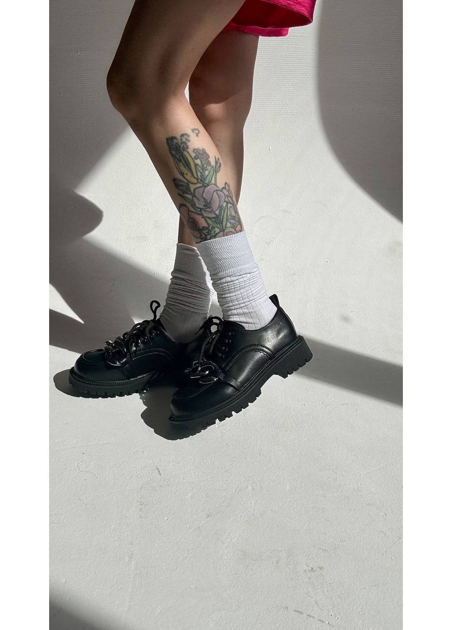 Helen Демісезонні туфлі з акцентним декором чорний з штучна шкіра, україна — демісезон (368544186)