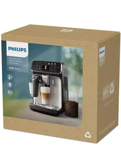 Кофемашина автоматическая Series 4400 LatteGo EP4449/70 Philips (317863756)