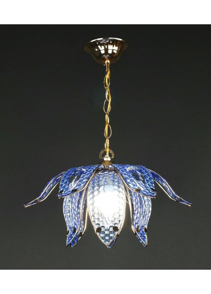 Люстра підвісна на 1 лампочку 27793 Золото 25-40х35х35 см. Sunnysky (335974934)