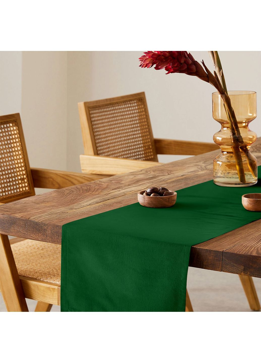 "Ранер на стол " - 40 х 150 см, Зеленый Cosas (372990889)