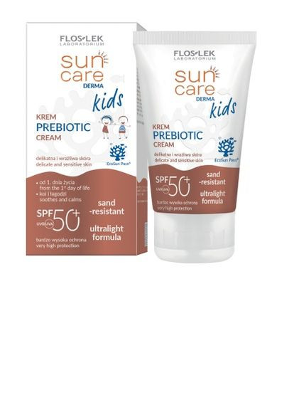 Солнцезащитный крем для детей с пребиотиками с SPF 50+, 50 мл Floslek (291162558)