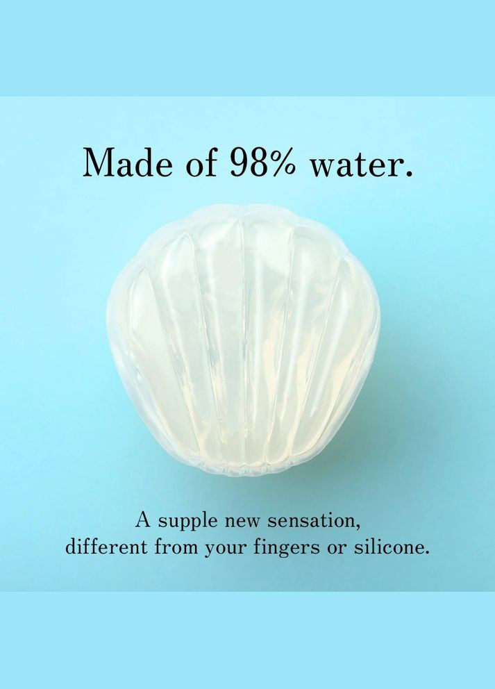 Масажер для клітора рельєфний Petit Lily, білий, 5.3 х 3.5 см Iroha (303909809)