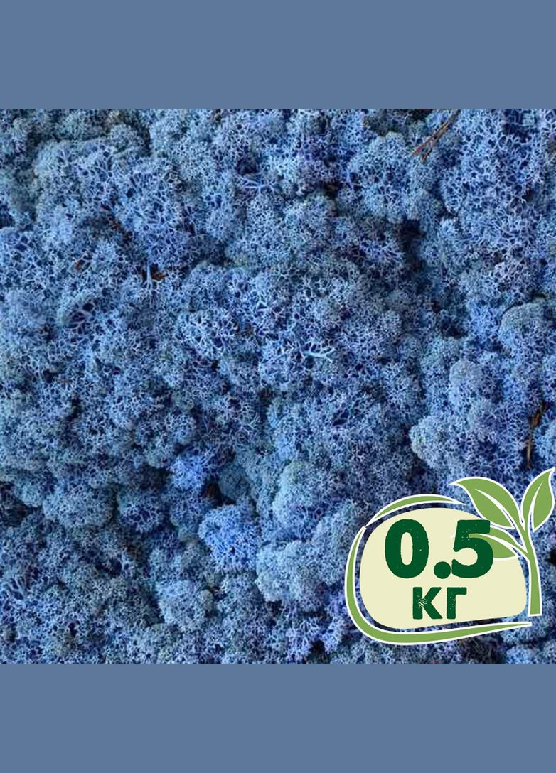 Стабілізований мох ягель Лавандовий 0,5 кг Nordic moss (276401117)