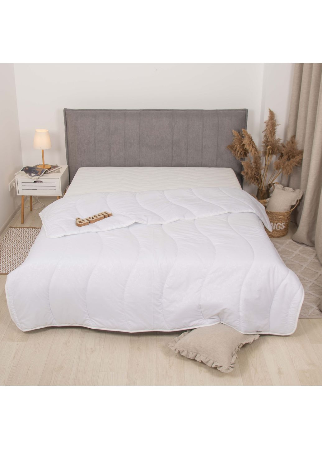 Ковдра силіконова стьобана Двоспальна Relax Light 170х205 Viluta (362696111)