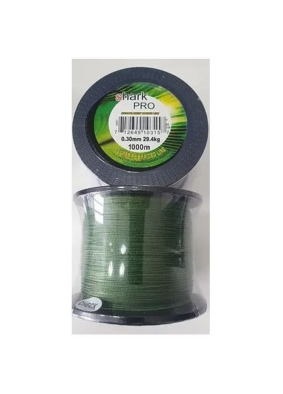 Шнур (нитка) рыболовный Shark PRO 1000 метров (29.4 кг) No Brand 0.30 (336547845)