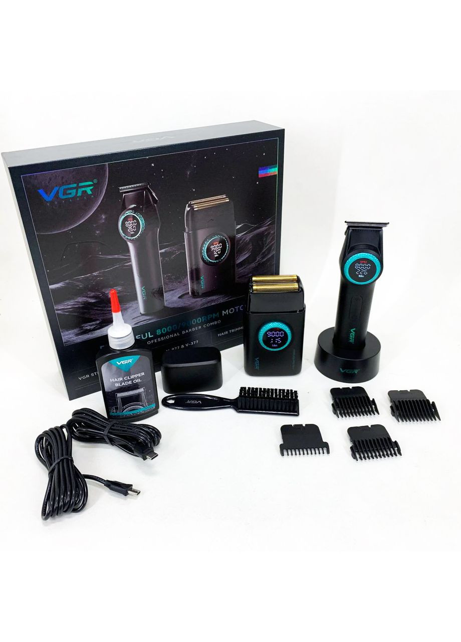 Комплект 2 в 1 V-977 V-377 BLACK VGR (364664274)
