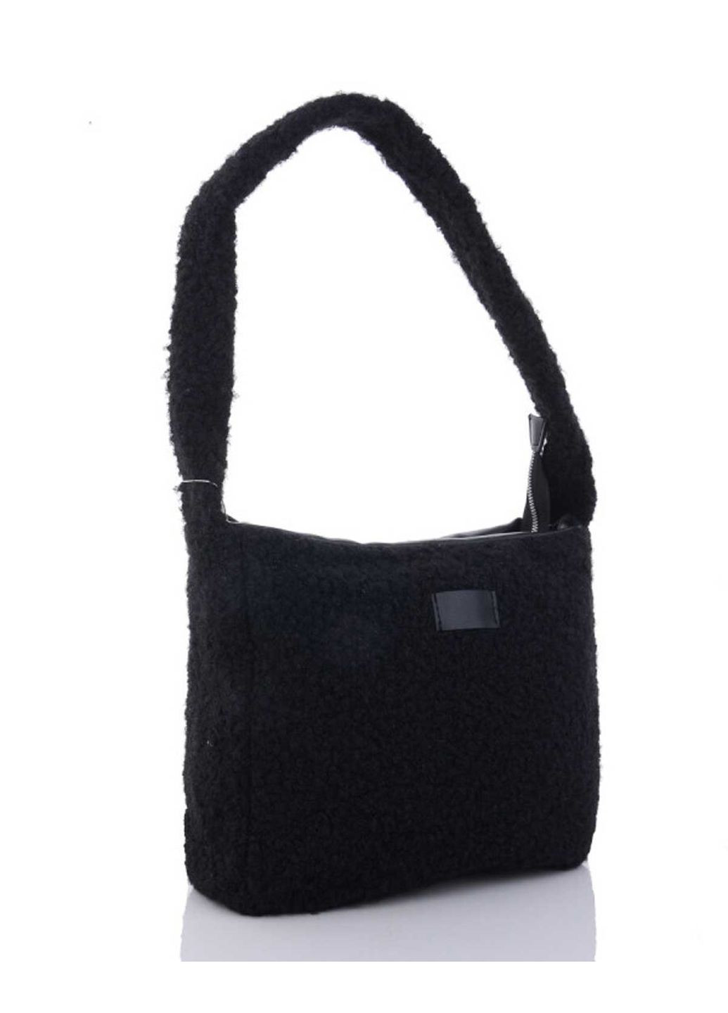 Средняя стильная женская сумка Кико с серым мехом (sumka-zhnocha-kko) WeLassie (342199497)