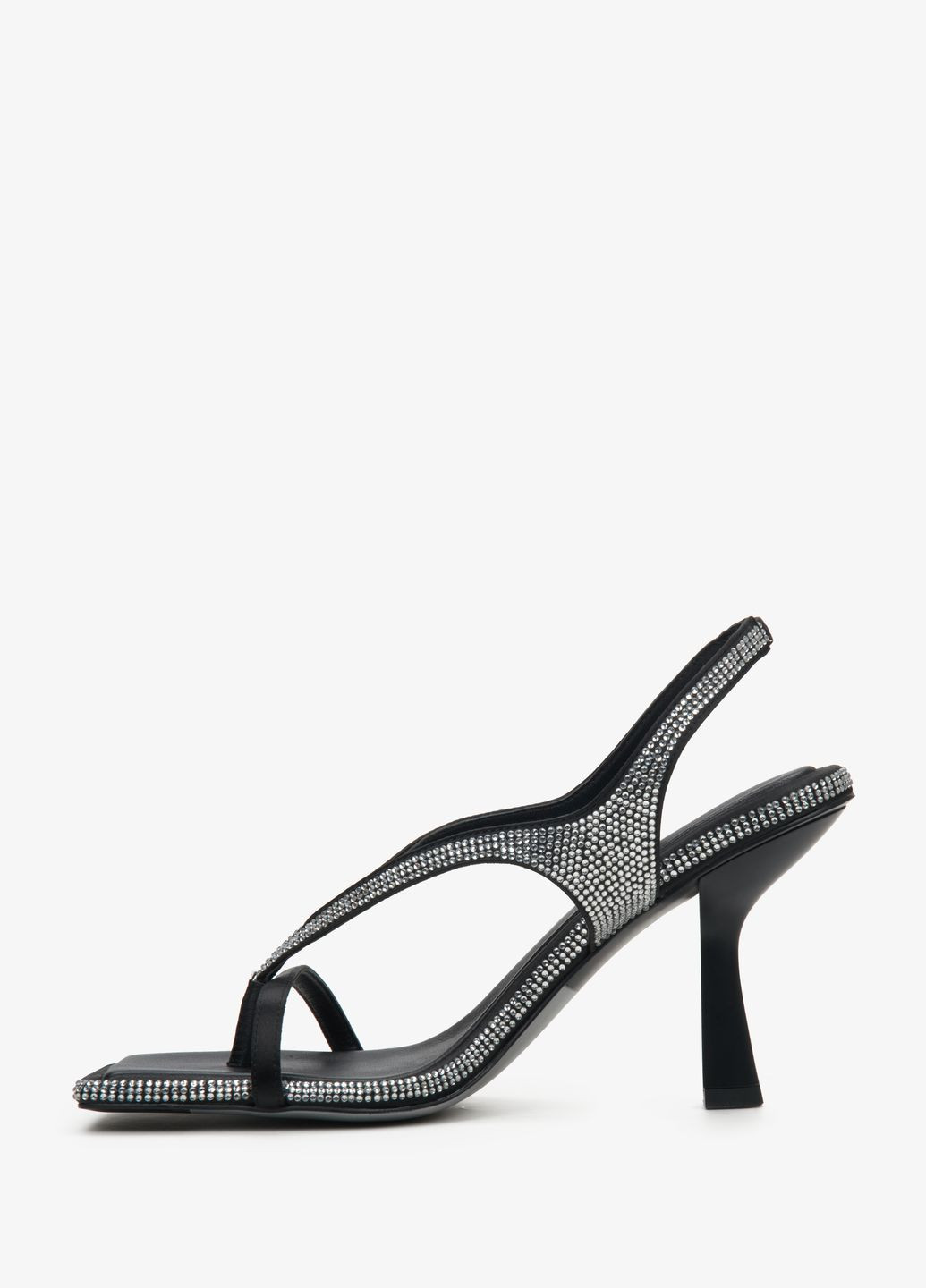 Черные босоножки, цвет черный Estro