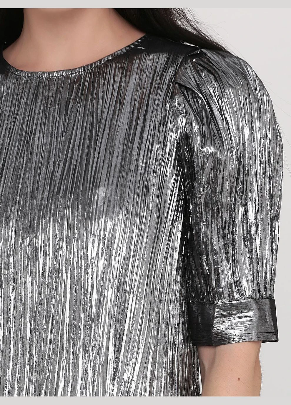 Срібна срібляста блуза H&M
