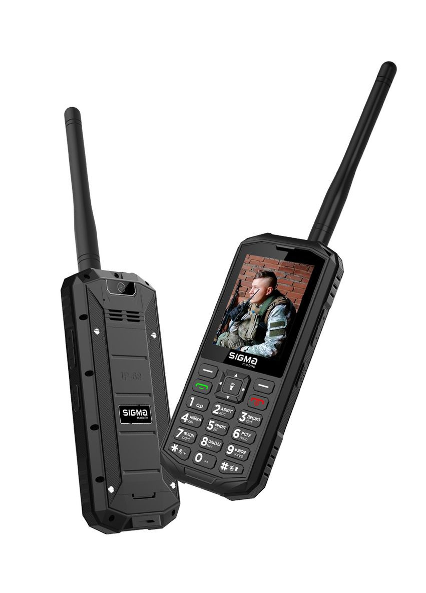 Телефон X-treme PA68 Wave Black UA UCRF Sigma (330032703)