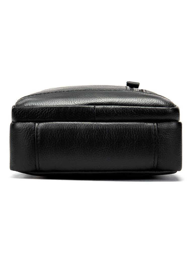 Сумка чоловіча шкіряна через плече 14701 Чорний Vintage (302009360)