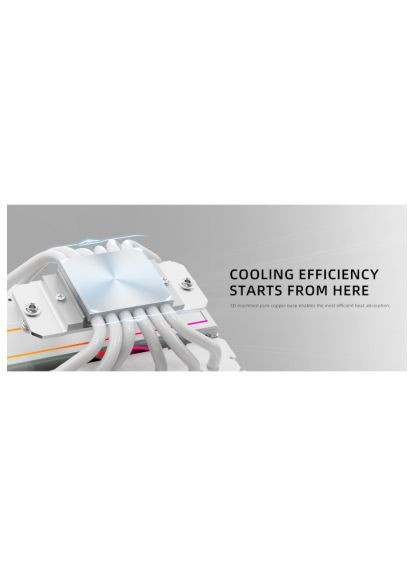 Кулер до процесора () ID-Cooling Frozn A620 ARGB White (370020075)