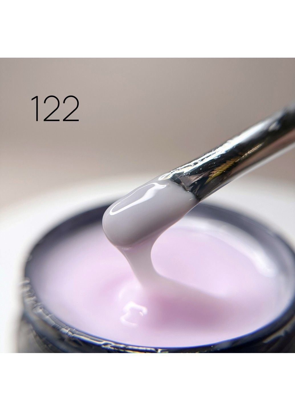 Kонструирующий гель Crystal Builder Gel 122 Без ТРО Пастельный сиреневый 50 мл Loya (365061610)