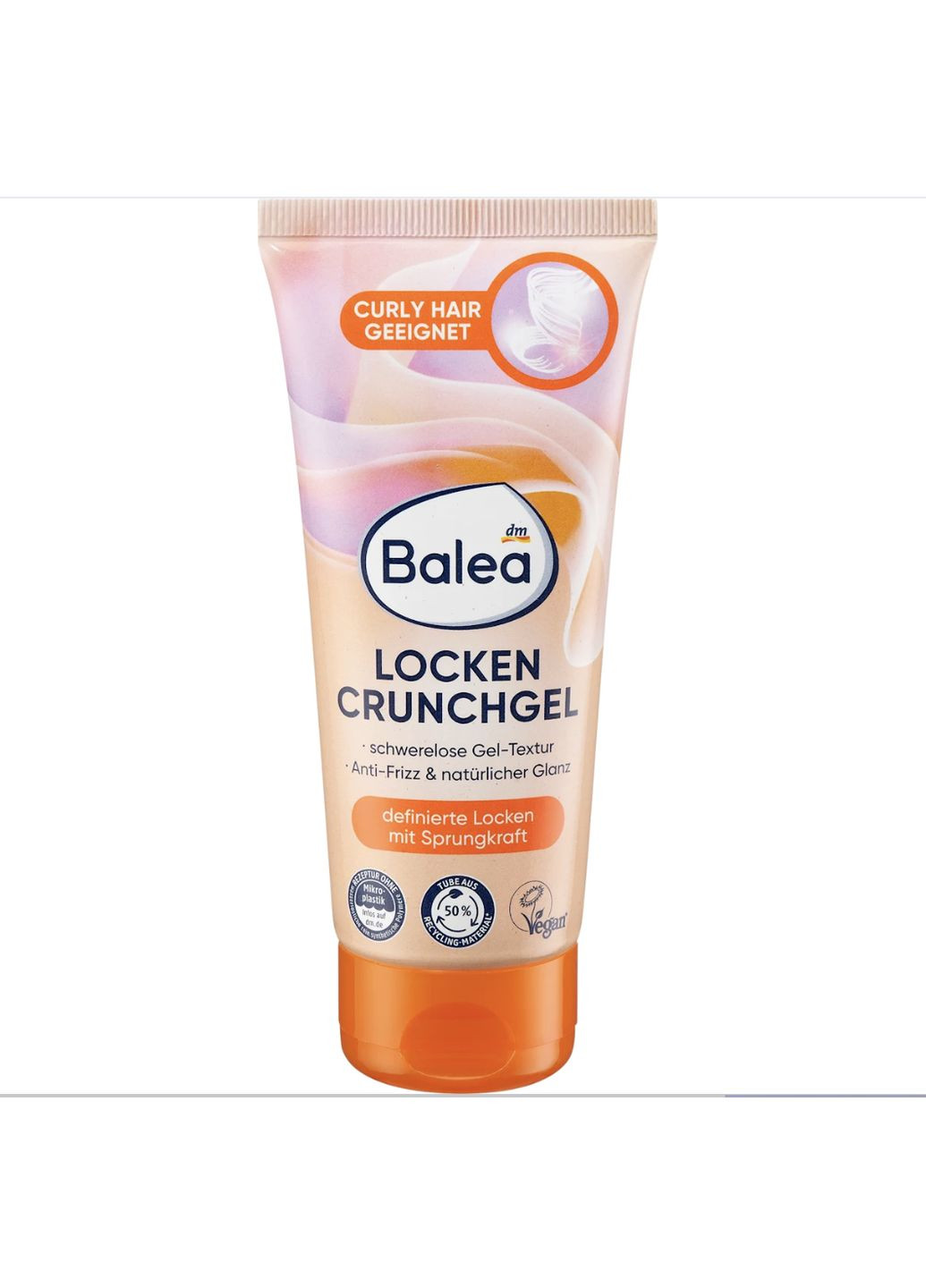 Гель для укладання кучерявого волосся Curl Crunch Gel, 100 мл Balea (366569488)