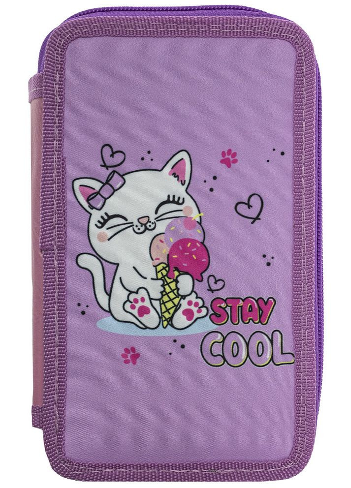 Пенал " " /25302C/ пенал 2 відд., пустий, "Сool Kitten" Class (367750654)