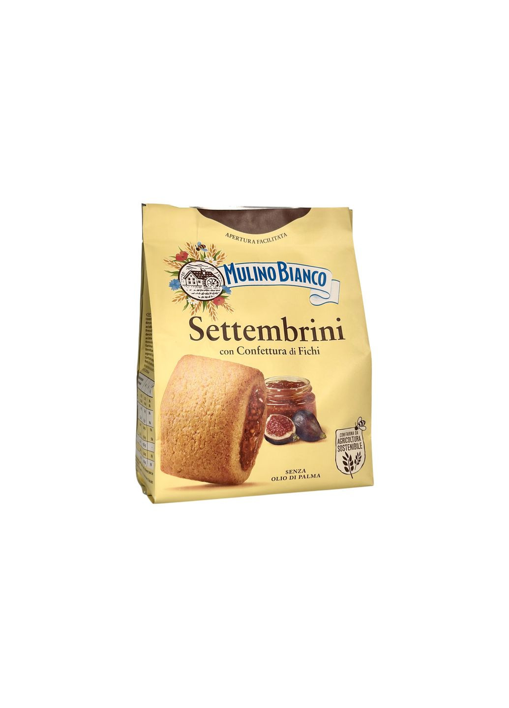 Печиво з інжирним джемом settembrini confettura di fichi, 300 г Mulino Bianco (369144639)