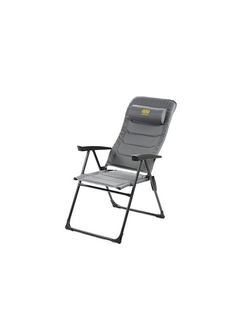 Крісло розкладане Комфорт 47х40х44/114см, алюмінієвий каркас Сила (362580186)
