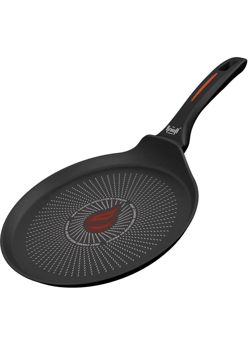 Сковорода для млинців Smart Fru 25-45-141 24 см чорна Krauff (336882320)