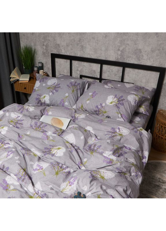 Комплект постельного белья Бязь Gold Люкс Евро 200х220 наволочки 4х50х70 (MS-820009638) Moon&Star Provence Dreams (356113886)