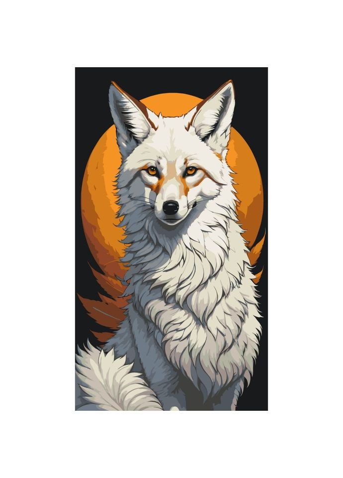 Картина по номерам "Полярный лис" 11545-AC 40x80 см Art Craft (367969701)