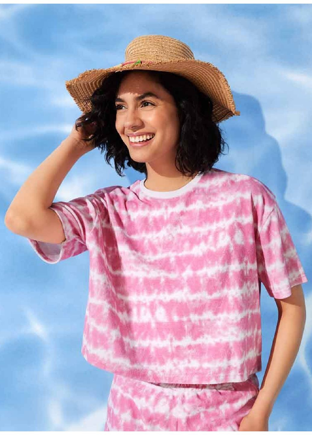 Домашній махровий костюм (футболка, шорти) Esmara (360218376)