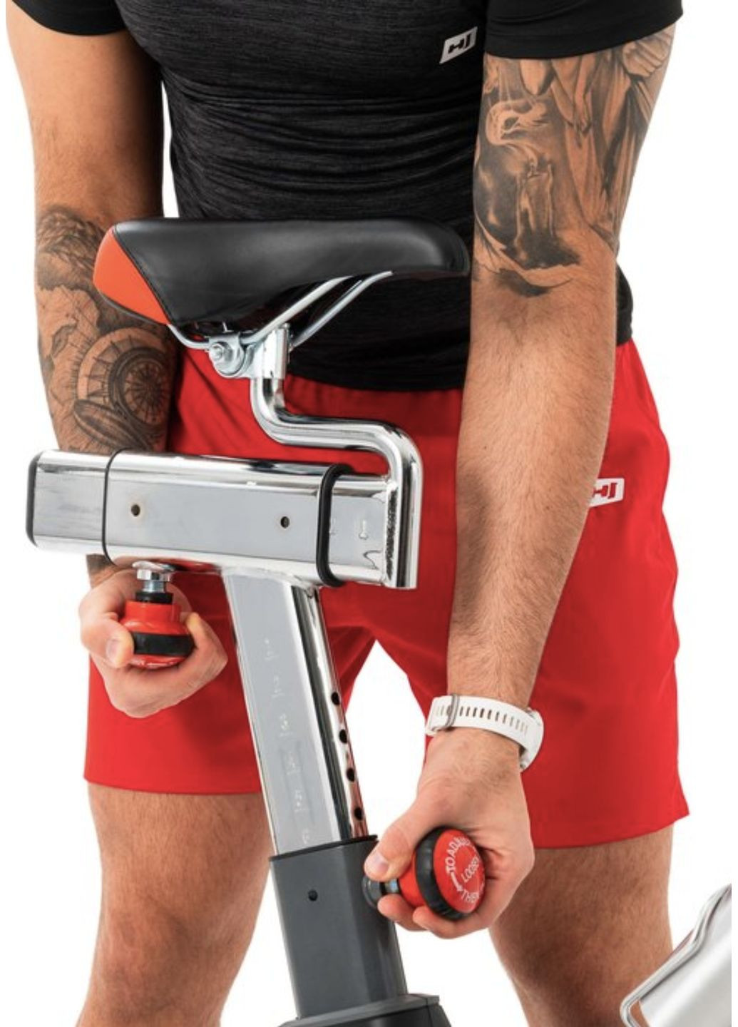 Спінбайк HS-065IC чорно-сірий Delta Hop-Sport (361952819)