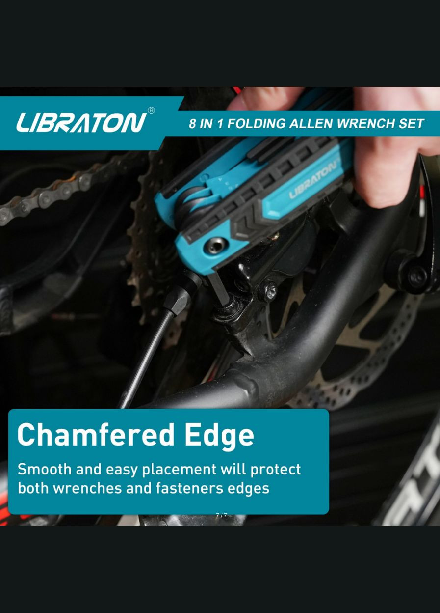 Набір шестигранників 8 в 1 складаний Libratone Bautech (297869093)