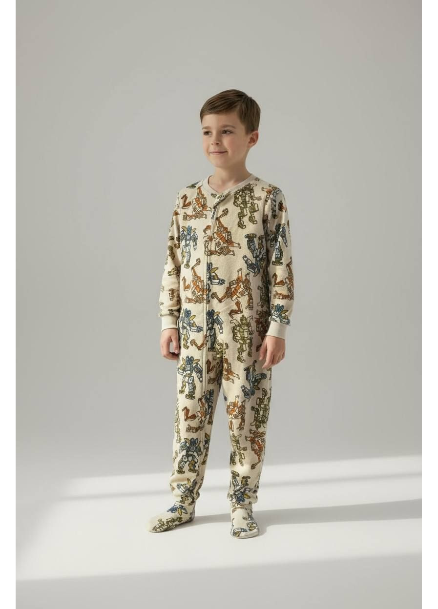 Бежева комбінезон-сліп комбінезон No Brand