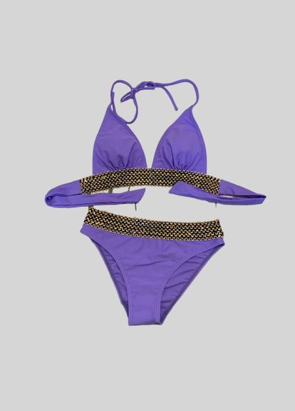 Сиреневый летний купальник женский торговой марки раздельный Rivage Line купальник жіночій