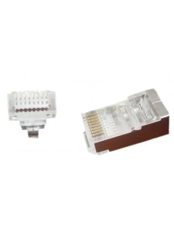 Коннектор RJ45 cat.5e FTP 8P8C*100 (сквозные отв., позолоч. конт.) (LC-PTF-01/100) Cablexpert (399122779)