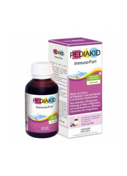 Підтримка імунітету, сироп для дітей, (ImmunoStrong),, 125 мл (PED-02214) Pediakid (266038723)