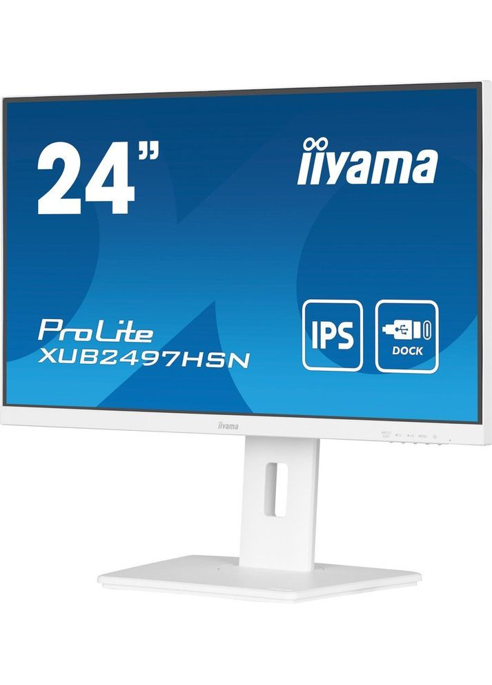 Монитор 23.8" ProLite XUB2497HSN-W2 White Iiyama (360415919)
